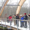 Fussgängerbrüche bei der Suhremündng
